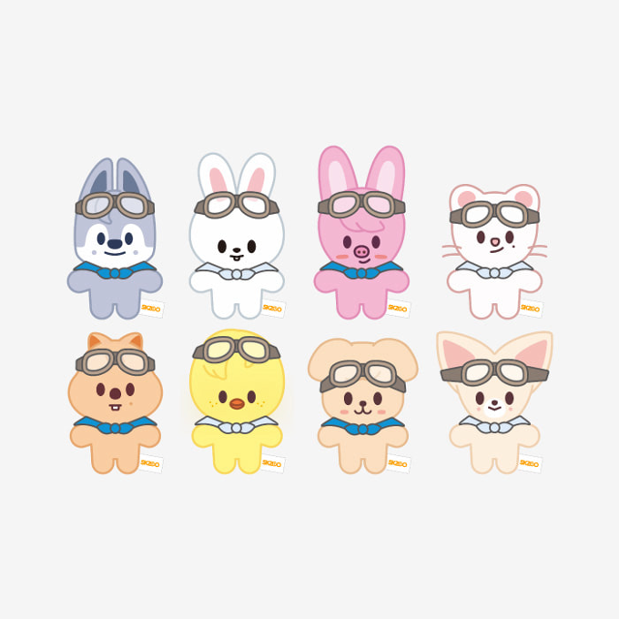 SKZOO 10cm PLUSHIES - 'PILOT : FOR ★★★★★'
