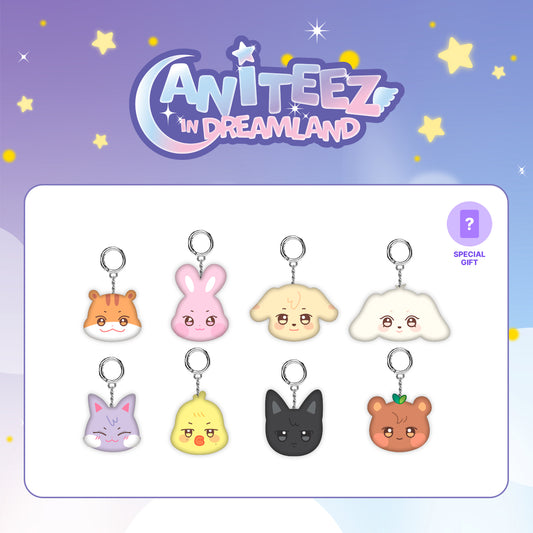 ANITEEZ DREAMLAND MINIFACE KEYRING (+PHOTOCARD)