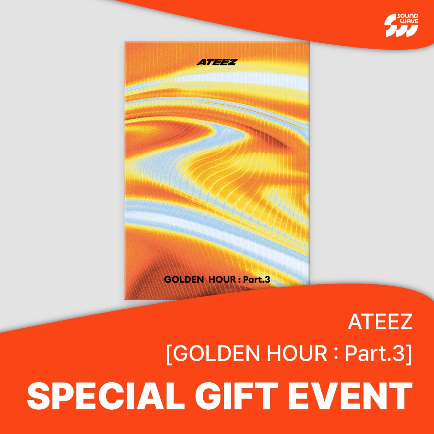 ATEEZ - GOLDEN HOUR PART 3 - POCAALBUM VER.