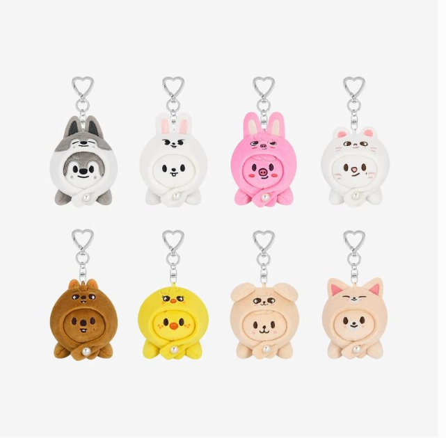 SKZOO KEYRING LYING ver 8type - STRAY KIDS CELEBRATE