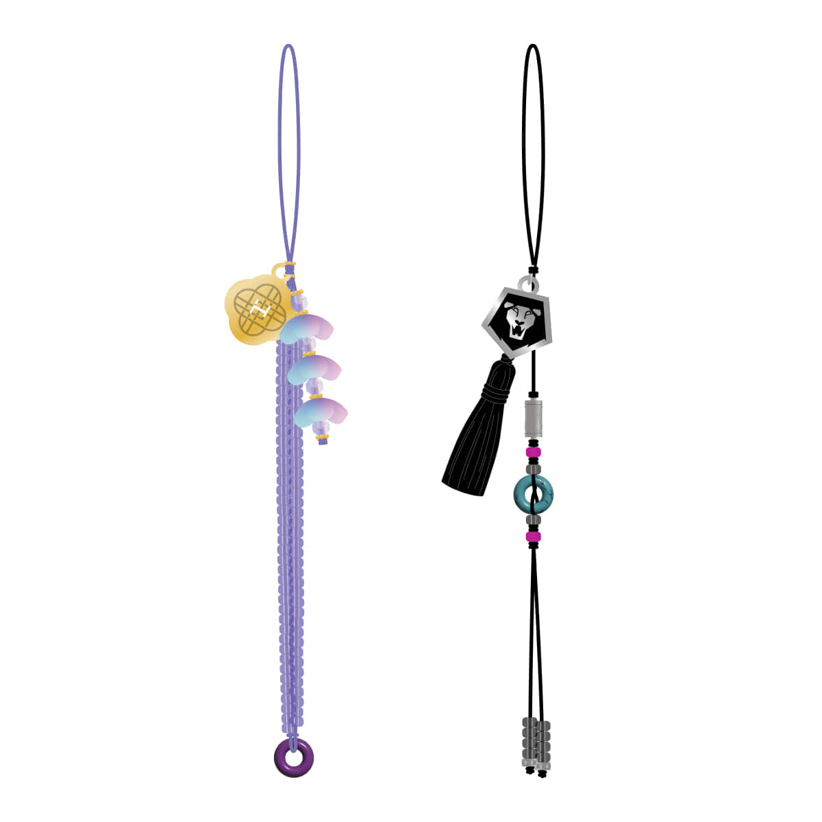 K-POP DEMON HUNTERS - LIGHTSTICK BEADS STRAP