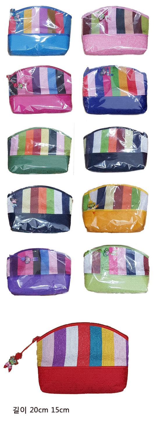 RAINBOW ROUND POUCH