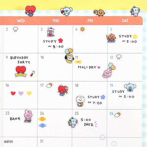 BT21 BABY DAILY STICKER