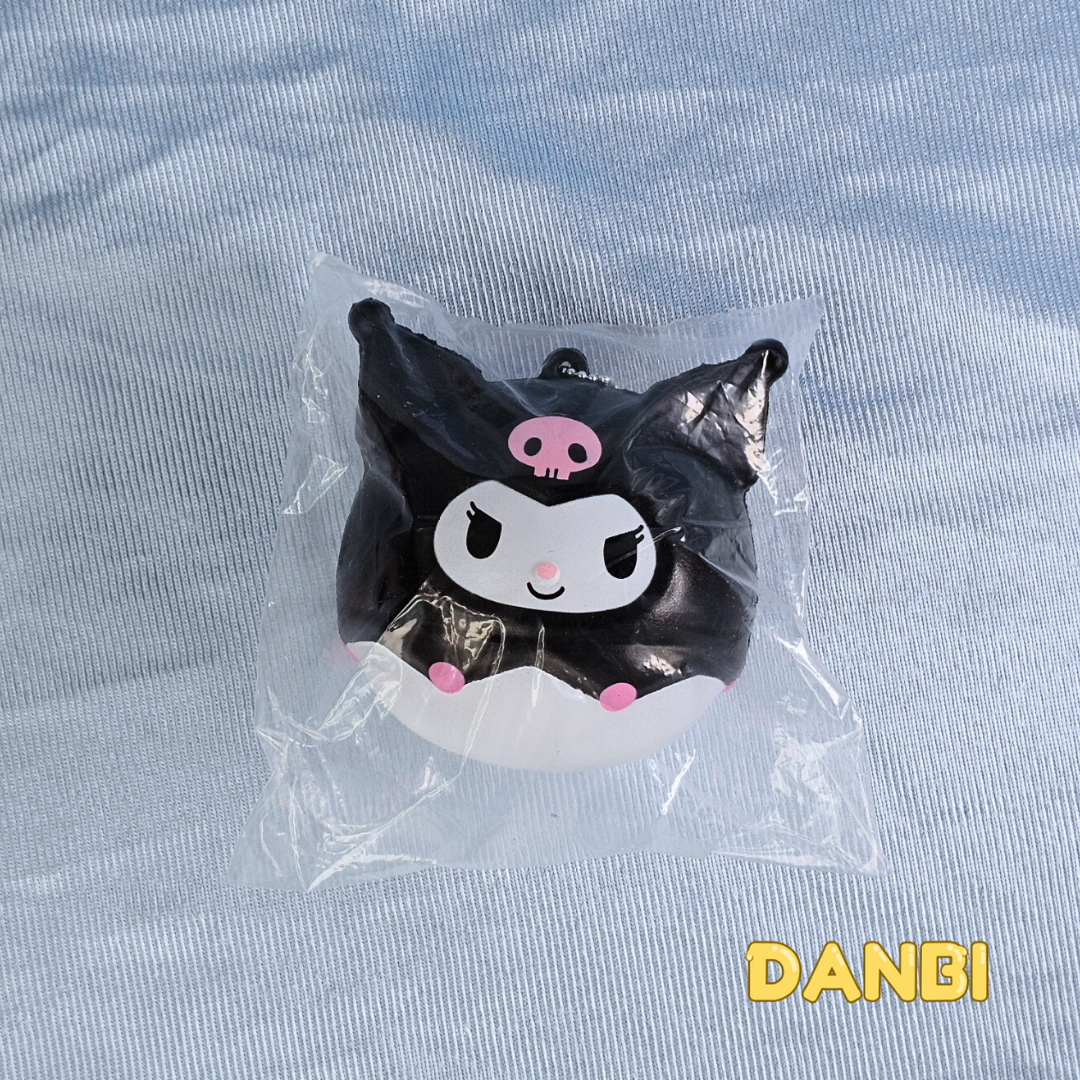 OFFICIAL SANRIO SQUISHY BALL KEYRING