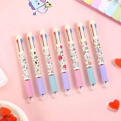 BT21 minini 3 COLOR BALL PEN