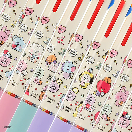 BT21 minini 3 COLOR BALL PEN