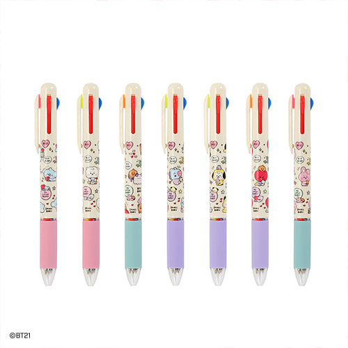 BT21 minini 3 COLOR BALL PEN