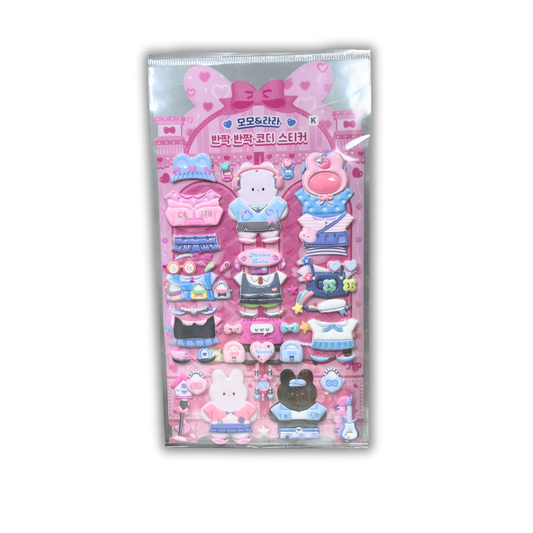STICKER SET OUTFITS