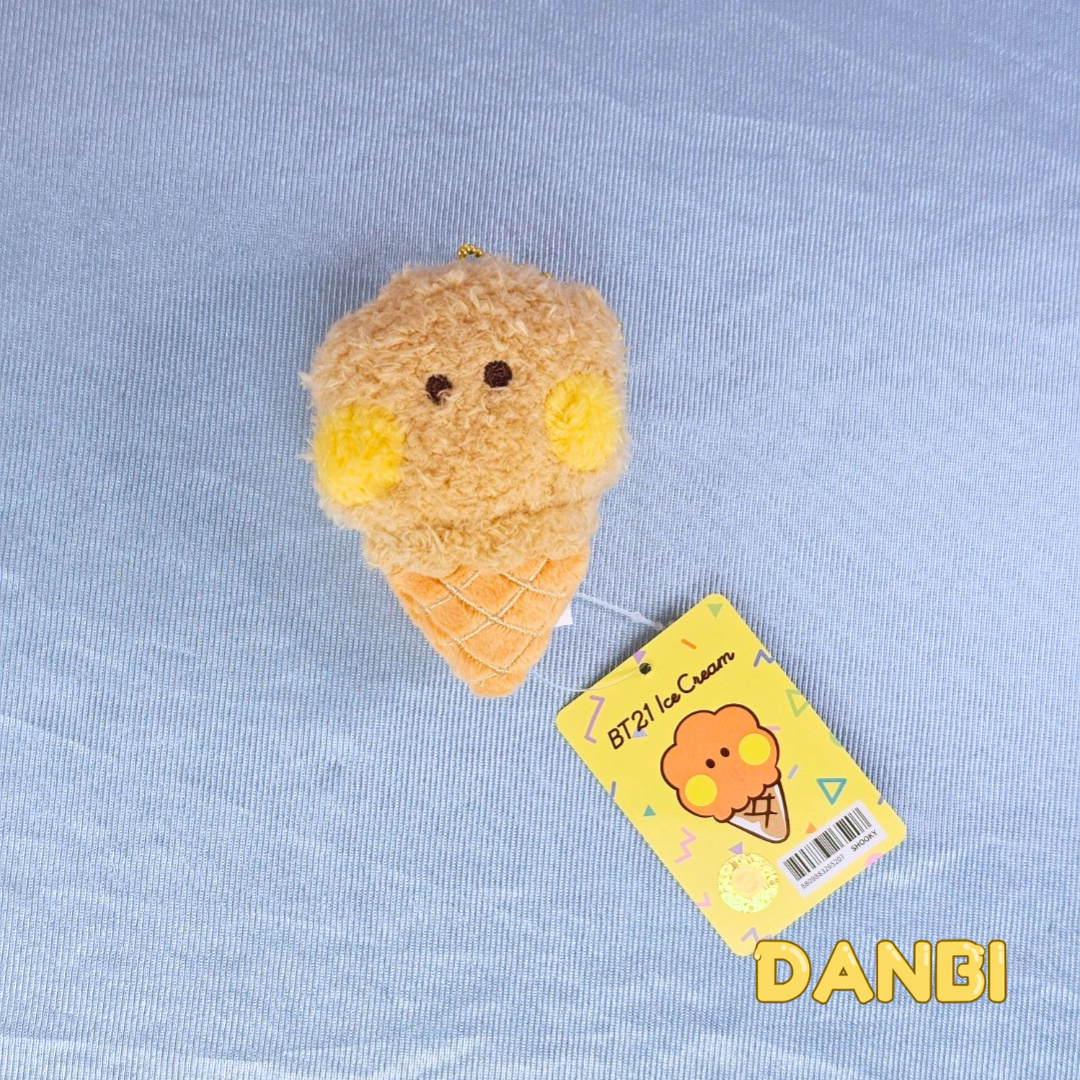 BT21 MININI ICE CREAM KEYRING