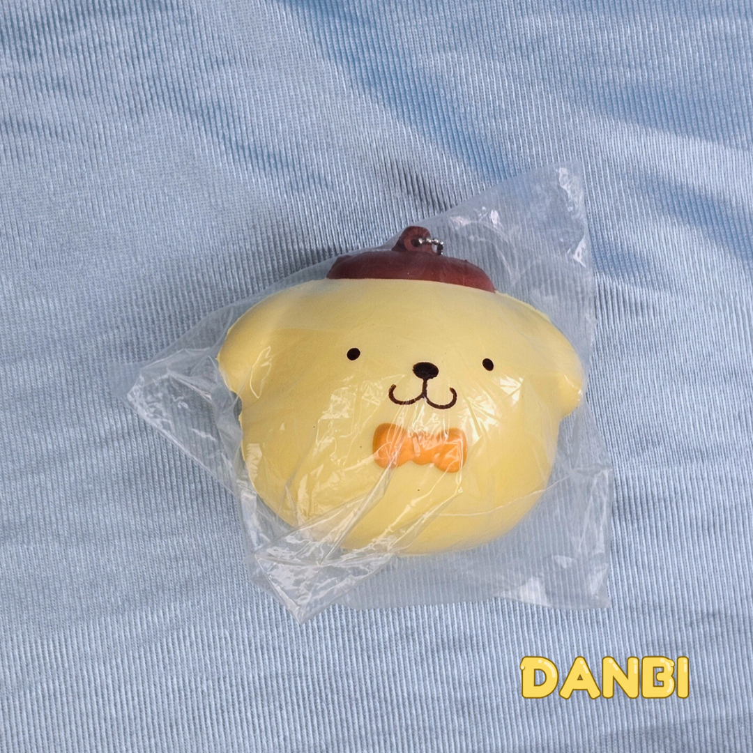 OFFICIAL SANRIO SQUISHY BALL KEYRING