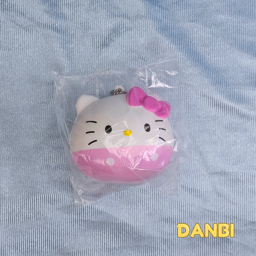 OFFICIAL SANRIO SQUISHY BALL KEYRING