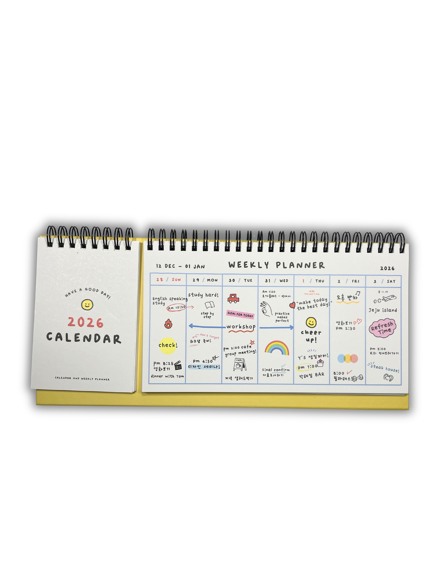 DIARY CALENDAR - SPRING DATE