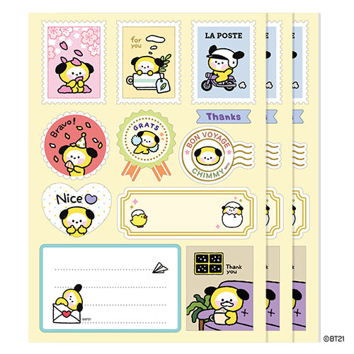BT21 minini REMOVABLE GIFT STICKER