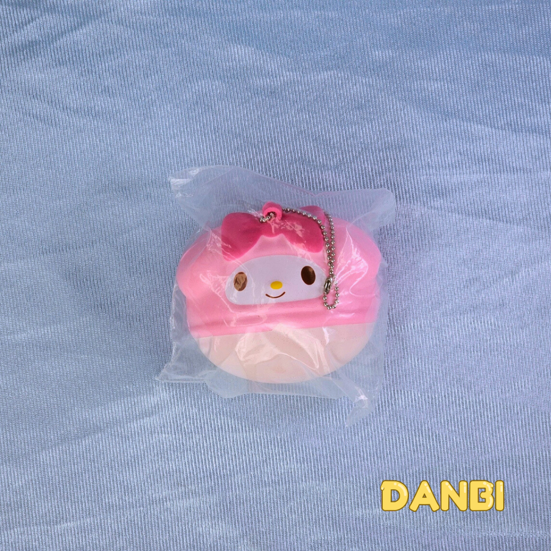 OFFICIAL SANRIO SQUISHY BALL KEYRING