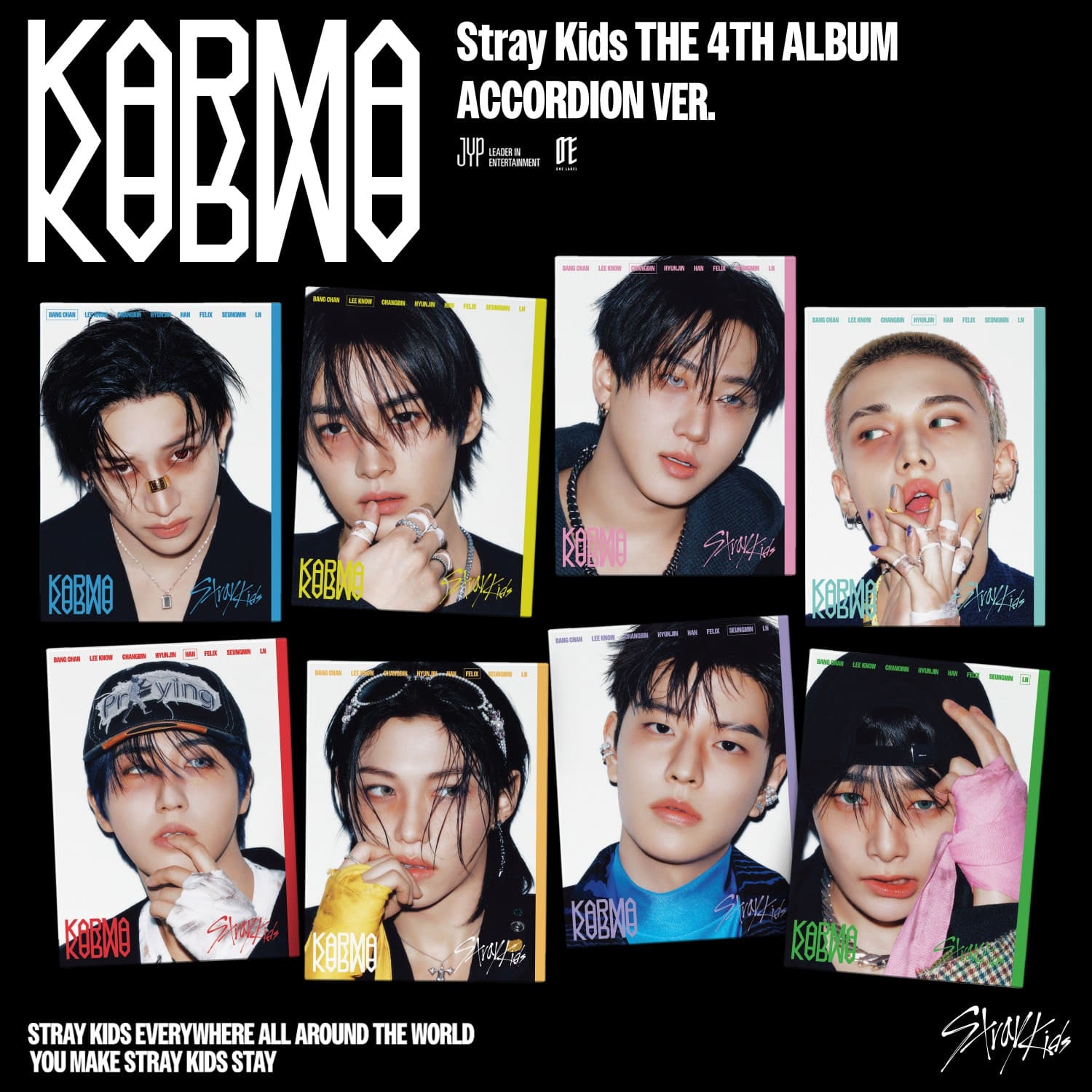Stray Kids KARMAアコーディオンverコンプセット Stray Kids - [KARMA] (ACCORDION VER.) – DANBI COREA