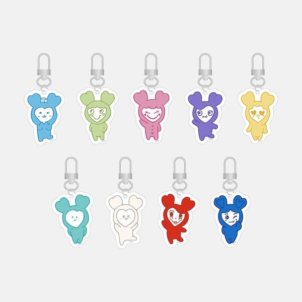TWICE - SECRET ACRYLIC KEYRING - 10VE UNIVERSE