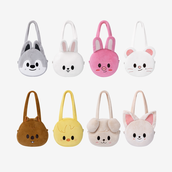 STRAY KIDS - SKZOO FACE SHOULDER BAG - SKZOO Everywhere All Around The World