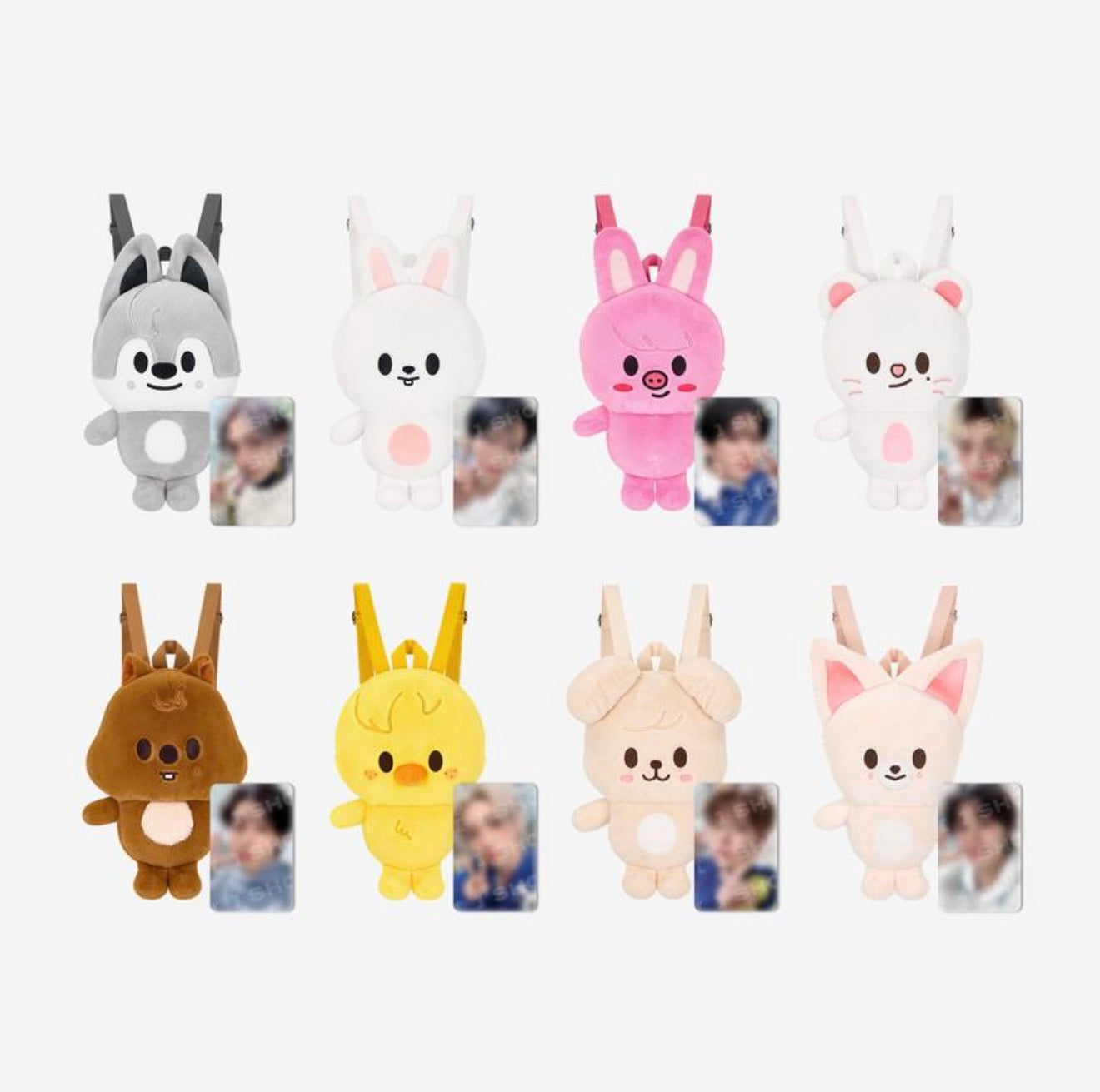 STRAY KIDS - SKZOO PLUSH BACKPACK - STAY IN OUR LITTLE HOUSE