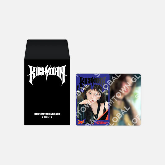 AESPA - RANDOM TRADING CARD SET - RICH MAN POP-UP MD