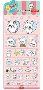 CHIIKAWA 5 SIZE STICKER