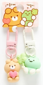 MINI FUNNY FIGURE KEYRING SET