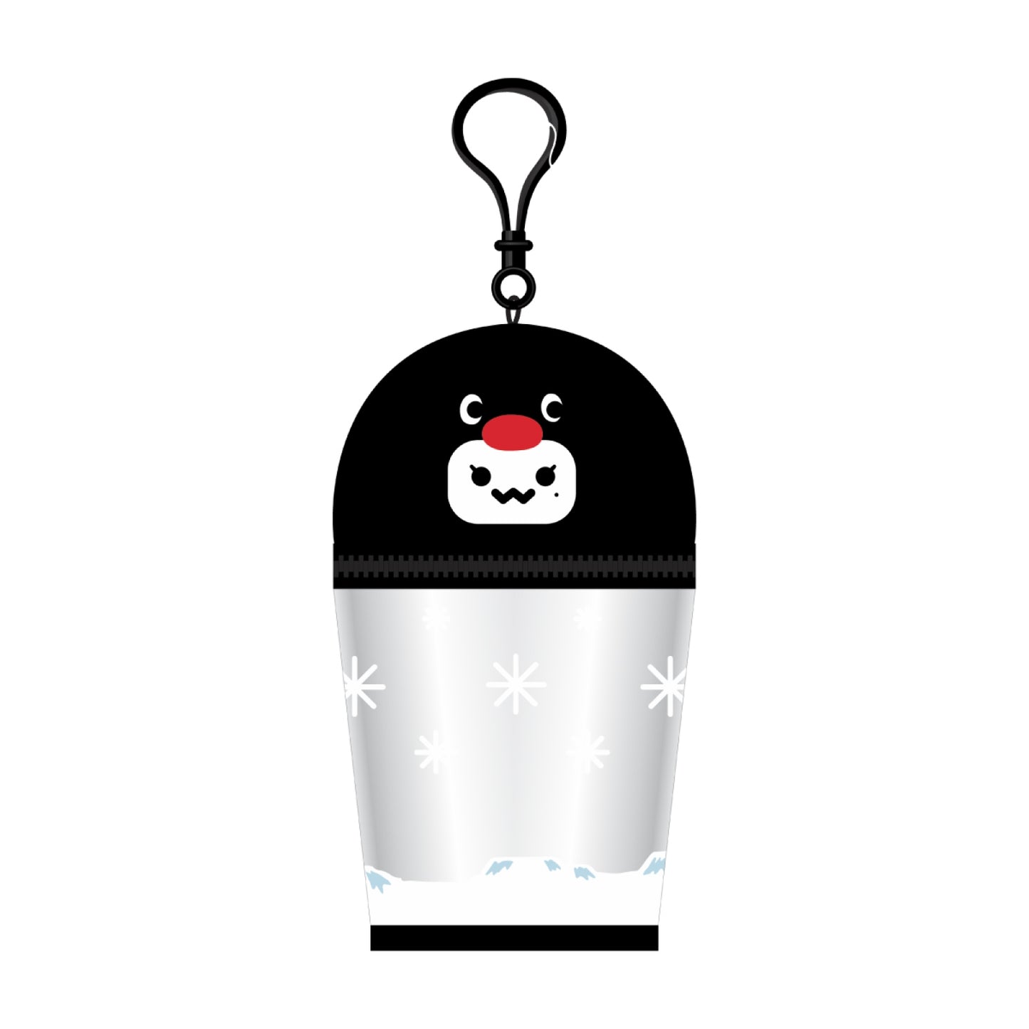 TAE YEON - PLUSH CLEAR POUCH - PINGU X TAENG-GEU