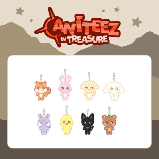 ANITEEZ IN TREASURE PLUSH KEYRING