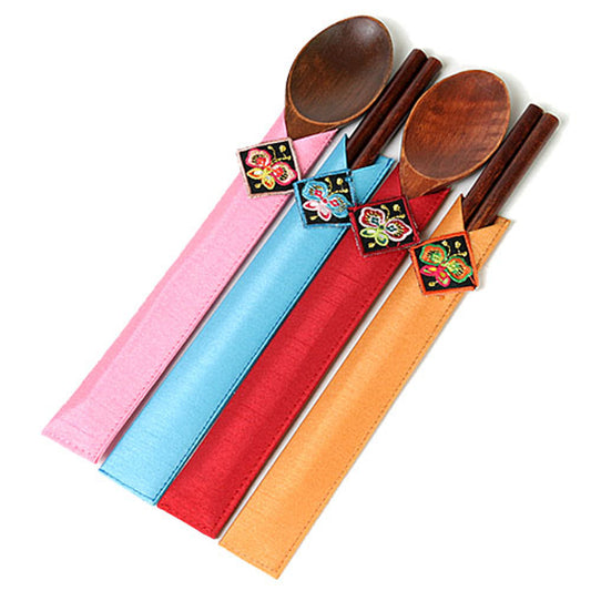 KOREAN STYLE WOODEN CUTLERY SET