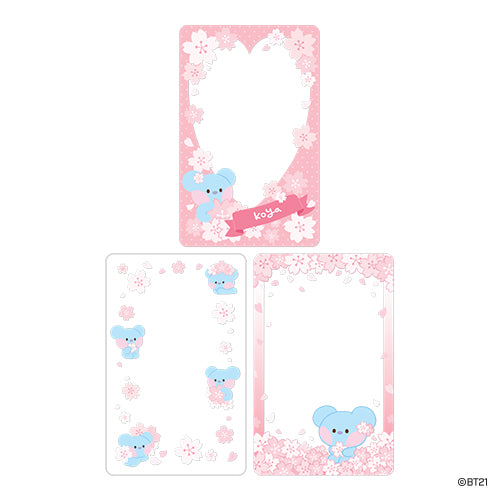 BT21 minini PHOTO CARD FRAME [CHERRY BLOSSOM]