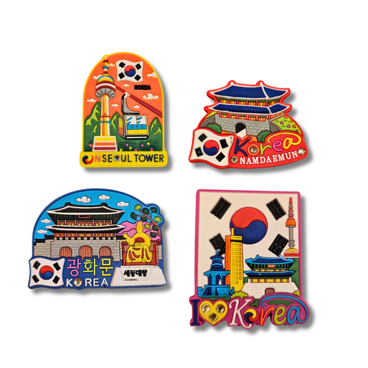 KOREAN SOUVENIR - SEOUL LANDMARK MAGNET