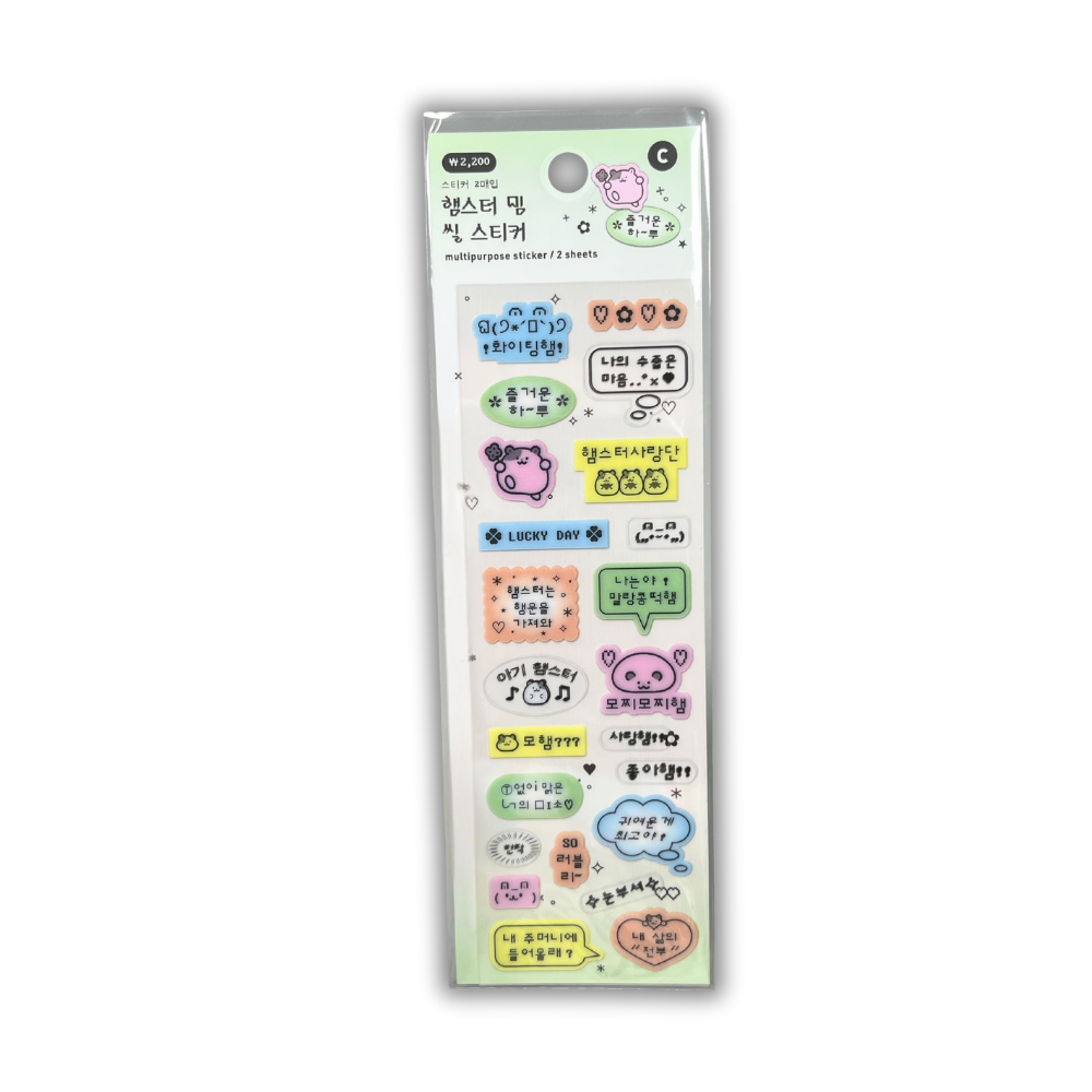 CHARACTERS STICKERS