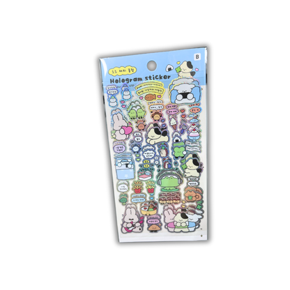 HOLOGRAPHIC STICKERS