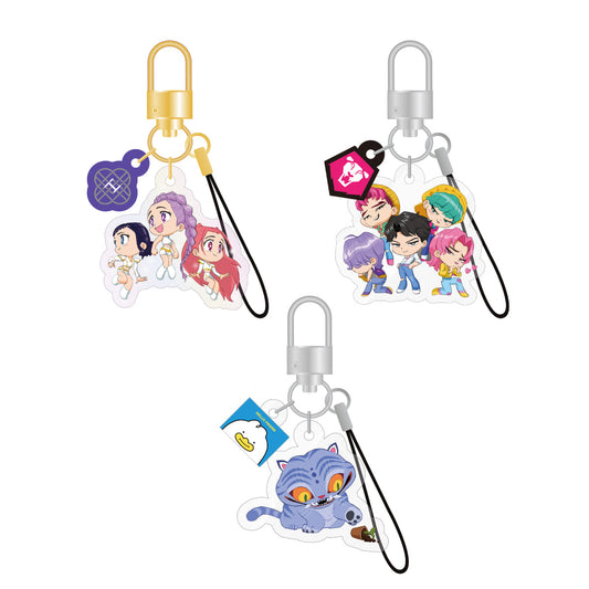 [PRE-ORDER] DEMON HUNTERS - LIGHTSTICK KEYRING CHARM
