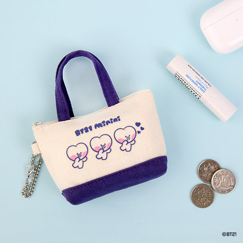 BT21 minini CANVAS MINI POUCH