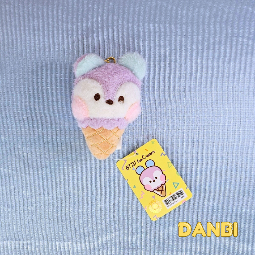 BT21 MININI ICE CREAM KEYRING