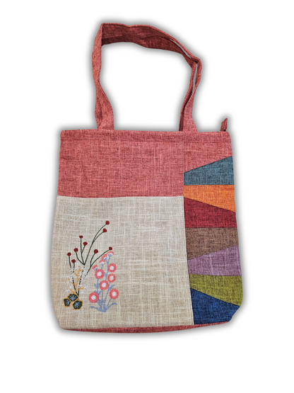 Traditional Korean textiles & patterns tote bag