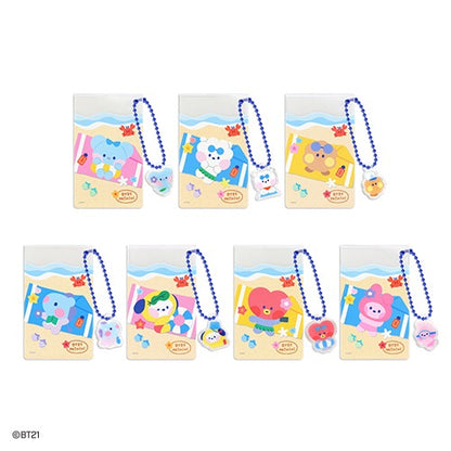 BT21 KLARES KARTENTASCHE [SUMMER SKY]