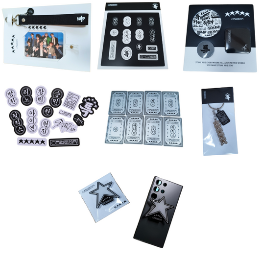 STRAYKIDS '5-STARS' ALL MERCH KOMPLETTES SET [2023 SOUND WAVE POP-UP MERCH]