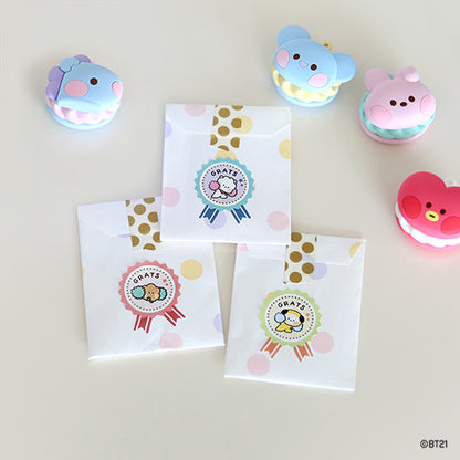 BT21 minini ABNEHMBARER GESCHENKAUFKLEBER