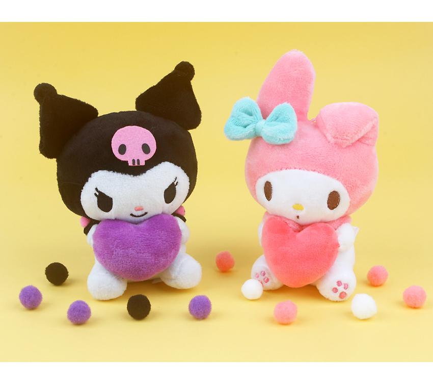 SANRIO CHARACTER PLUSH KEYRING