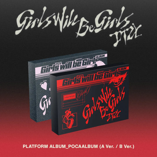 [ITZY] 10th Mini Album [Girls Will Be Girls] (PLATFORM ALBUM) (POCAALBUM A Ver. / POCAALBUM B Ve