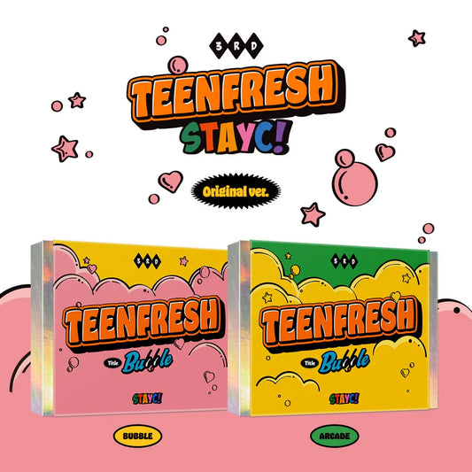 [STAYC] 3rd Mini Album [TEENFRESH] (Random Ver.)
