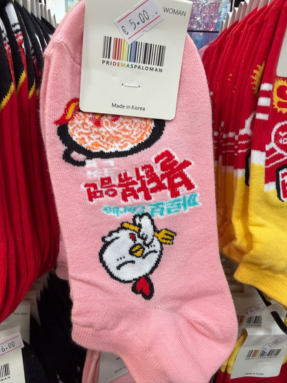 SHORT SOCKS w KOREAN RAMEN