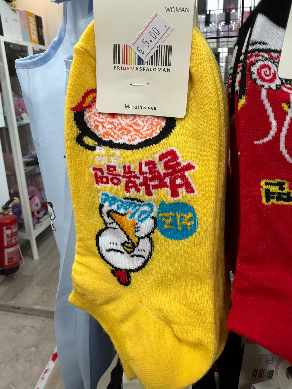 SHORT SOCKS w KOREAN RAMEN