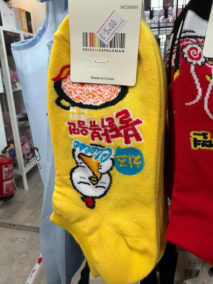 SHORT SOCKS w KOREAN RAMEN