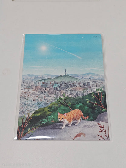 CATSTRIP POSTCARD