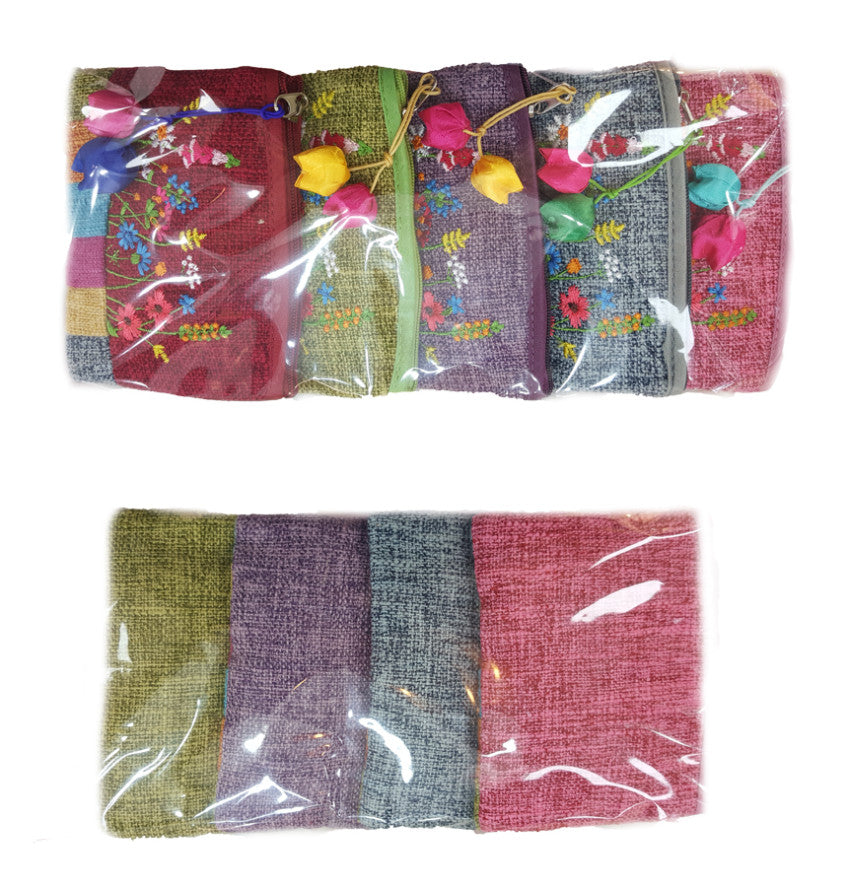 HEMP FLOWER COIN PURSE