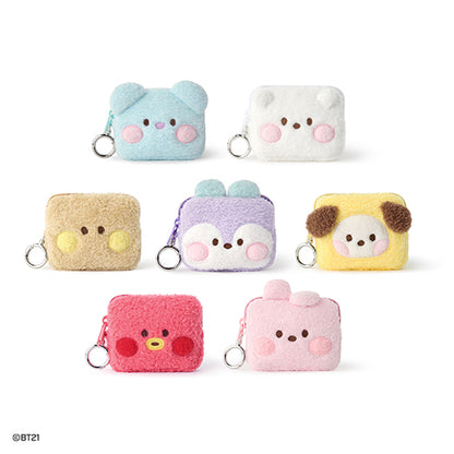 BT21 minini PLUSH POUCH S KEYRING