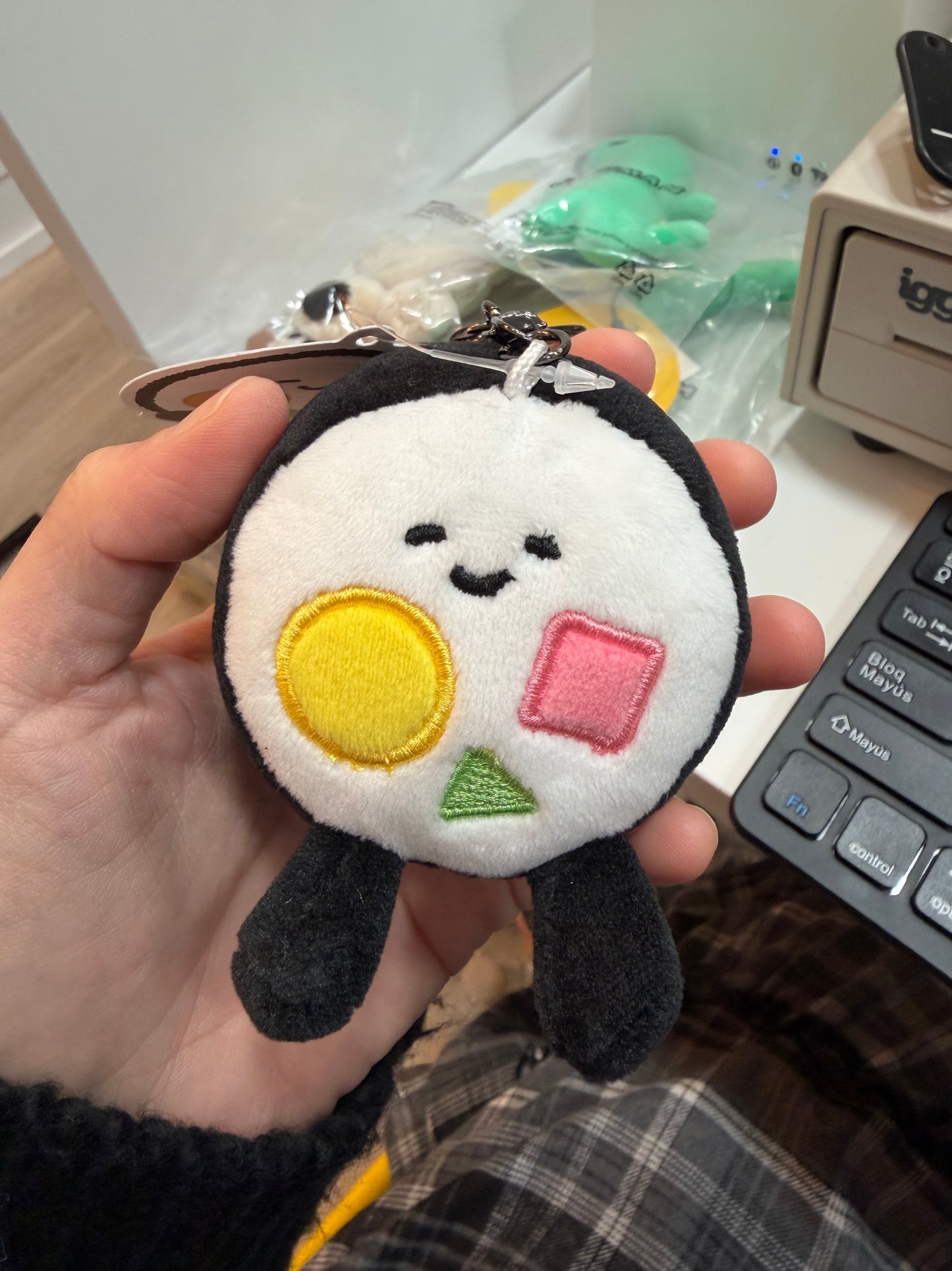 GIMBAP PLUSH KEYRING