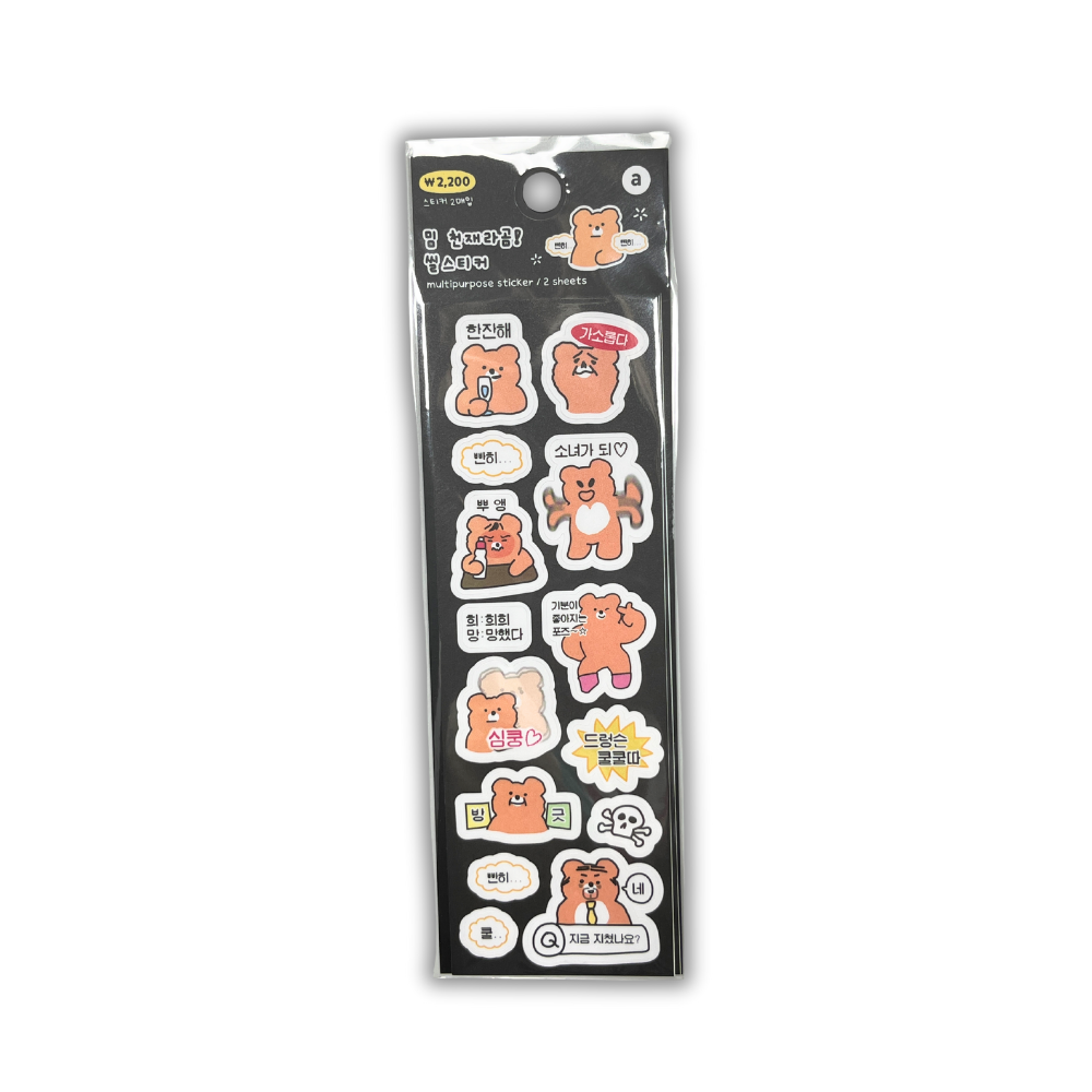 CHARACTERS STICKERS